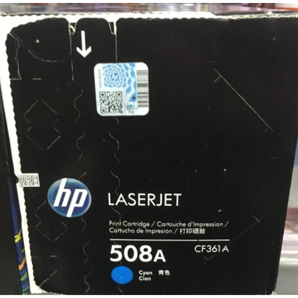 Toner Printer HP Laserjet CF361A Cyan 508A 