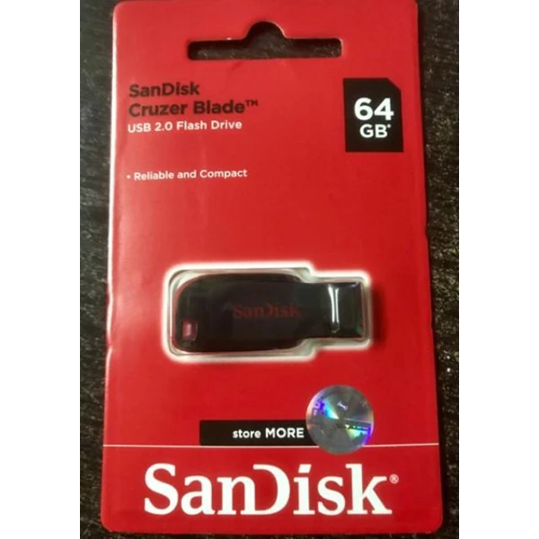 Sandisk Flashdisk 64 GB sit 