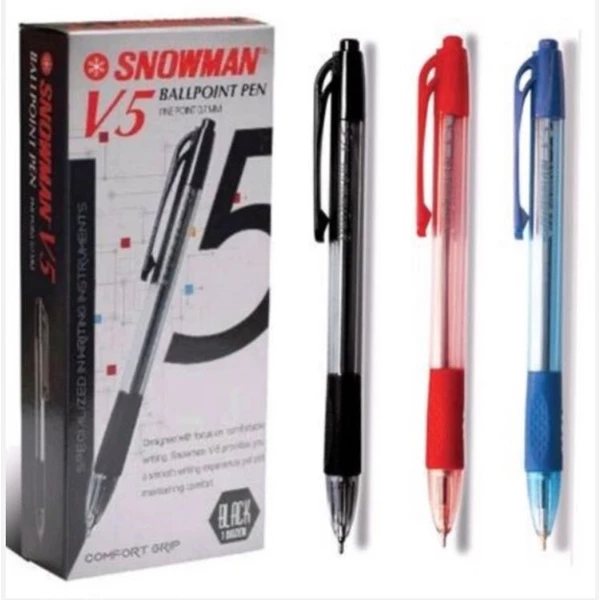 Pulpen merk Snowman V5 sit