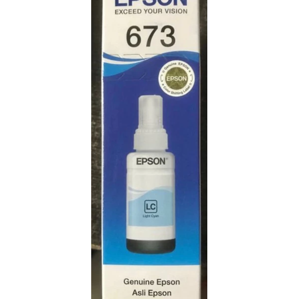 Epson 673 Light Cyan Printer Ink
