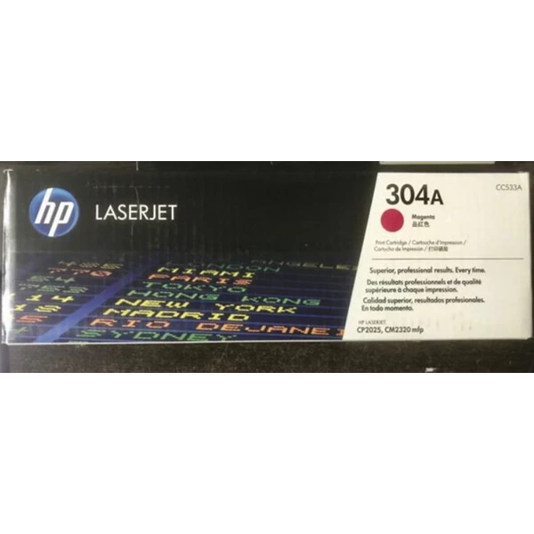 Toner Printer HP Laserjet 304A Magenta