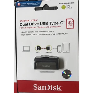 Sandisk Flashdisk OTG TYPE C 32 GB 3.1
