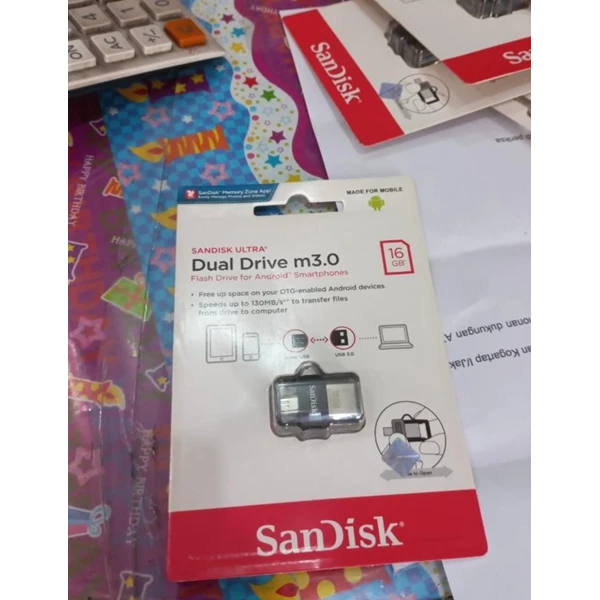 Sandisk Flashdisk OTG TYPE C 16 GB 3.0
