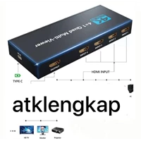 Seamless HDMI 4x1 Switch - Quad Multi Viewer - Support Multiple Mode (VECTRA)
