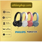 Philips TAH4105 On Ear Headphones with Mic Headset TAH 4105 1